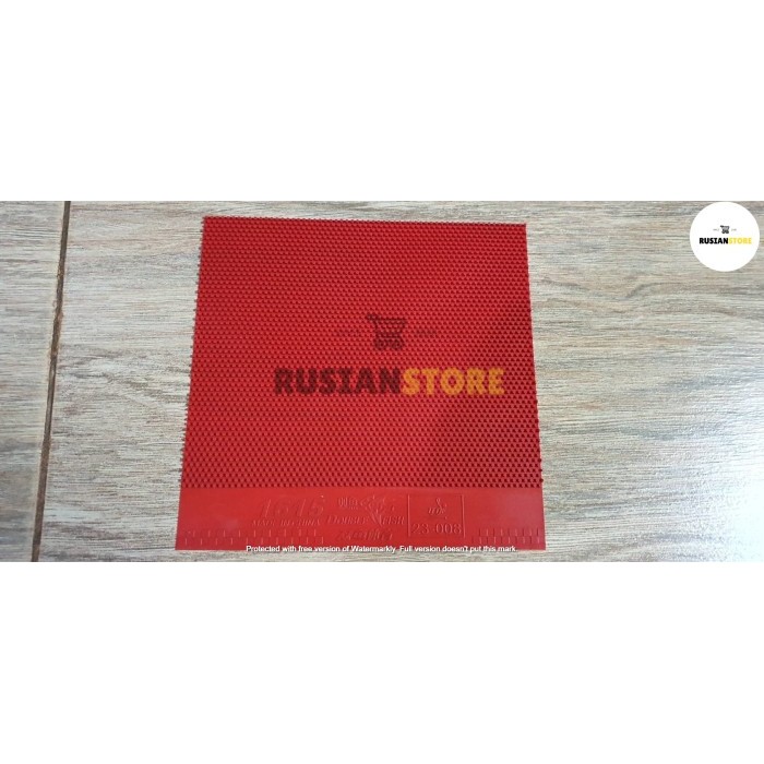 Karet Pingpong Double Fish 1615 Ox Long Pips Rubber