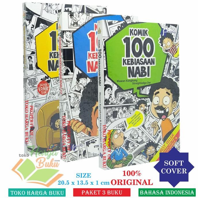 

Paket 3 Buku Komik 100 Kebiasaan Nabi Jilid 1 2 3 ORI SALSABILA