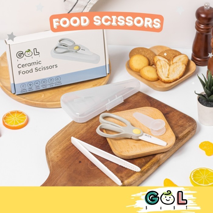 

Gol Baby Cerac Baby Food Scissors Gunting Makanan Bayi Anak Bayi Kerak Gunting Kerak Makanan Mpasi