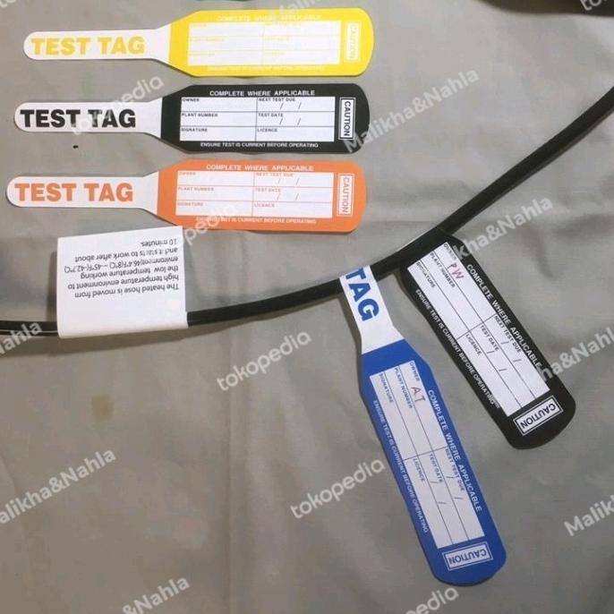 

Test Tag Elektrik / Tagging Elektrik Ready