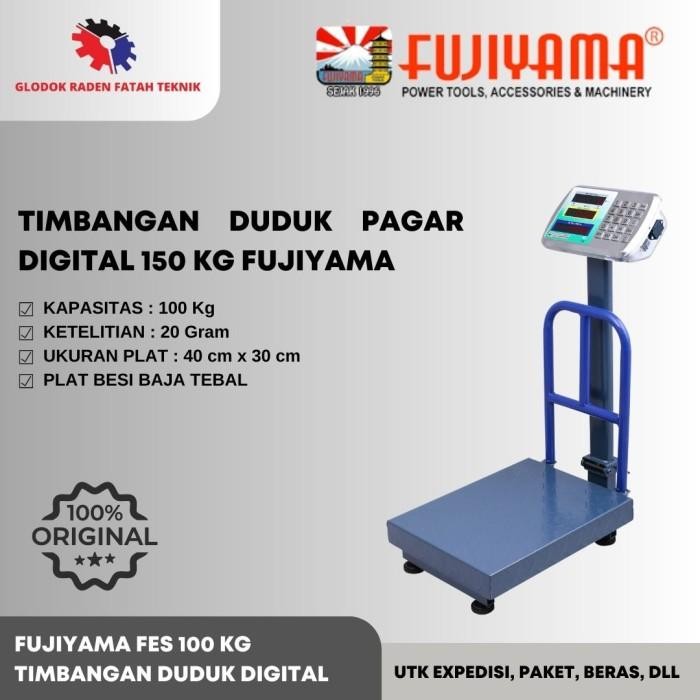Fujiyama Timbangan Duduk Digital 100 Kg - 150 Kg - 300 Kg