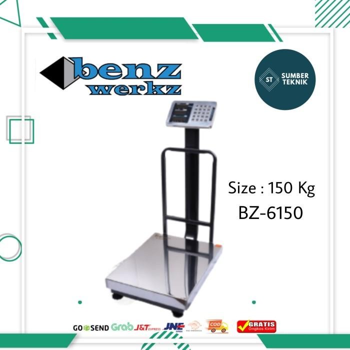 Timbangan Duduk Digital / Timbangan Paket Ekspedisi 150 Kg Benz 6150