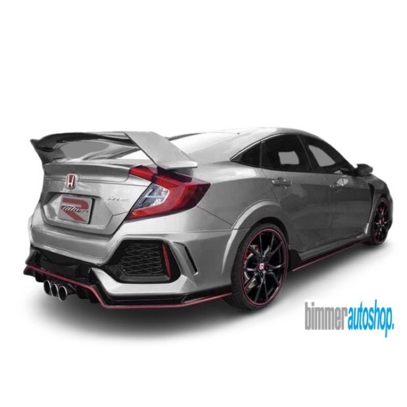 Wing Spoiler Civic Turbo Sedan Type-R Abs Plastik Import