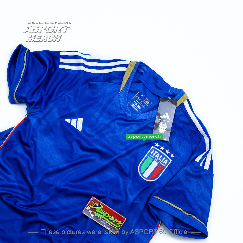 JERSEY BOLA ITALIA HOME 2022 2023 JERSEY ITALY HOME 22 23