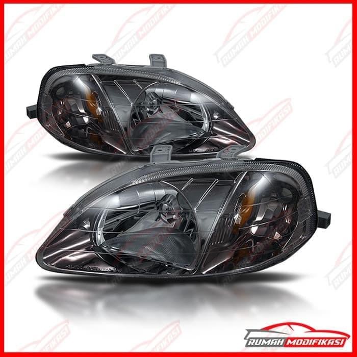 Head Lamp - Honda Civic Ferio 1999-2000 - Eagleeyes - Us Style