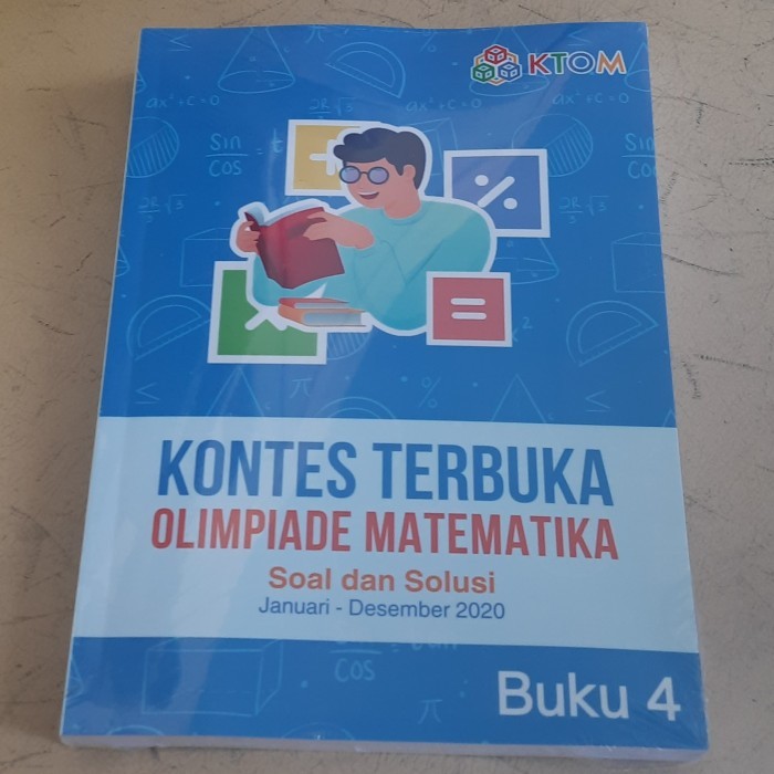 Buku 4 Kontes Terbuka Olimpiade Matematika Soal Dan Solusi Januari - Desember 2024 Termurah 100 %