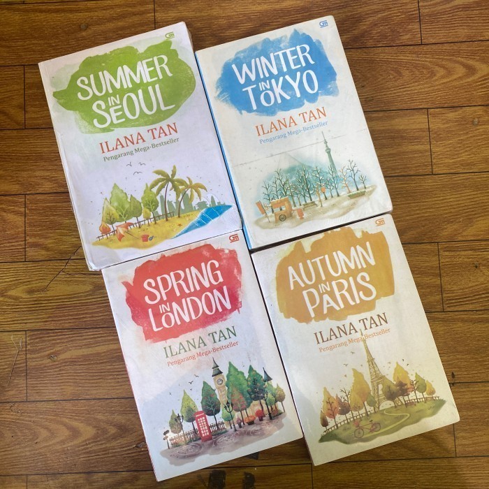 Paket 4 Buku Ilana Tan (4 Musim) New 100 % Original