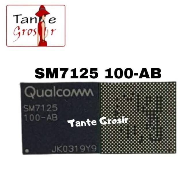 Masih Tersedia Ic Cpu Sm7125 100-Ab Oppo Reno 4 Redmi Note 9 Pro Original