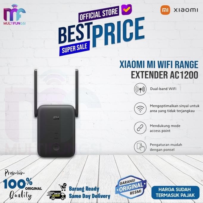 

Xiaomi Mi Wifi Range Extender AC1200 Garansi Resmi