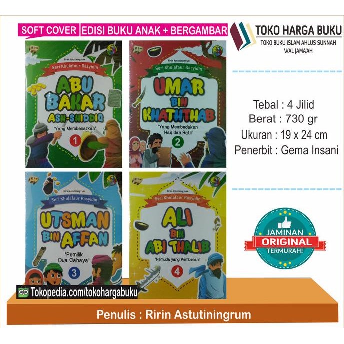 

Seri Khulafaur Rasyidin (Abu Bakar, Umar, Utsman dan Ali)