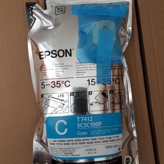 Tinta Epson F6270 / F6070 1000Ml Cyan