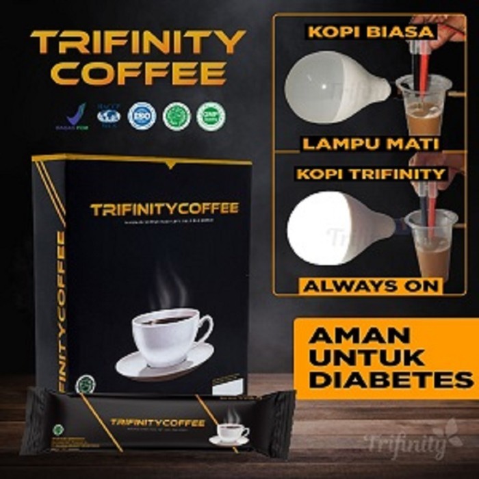 

Termurah Kopi Trifinity Coffee 1Dus Isi 10Sachet