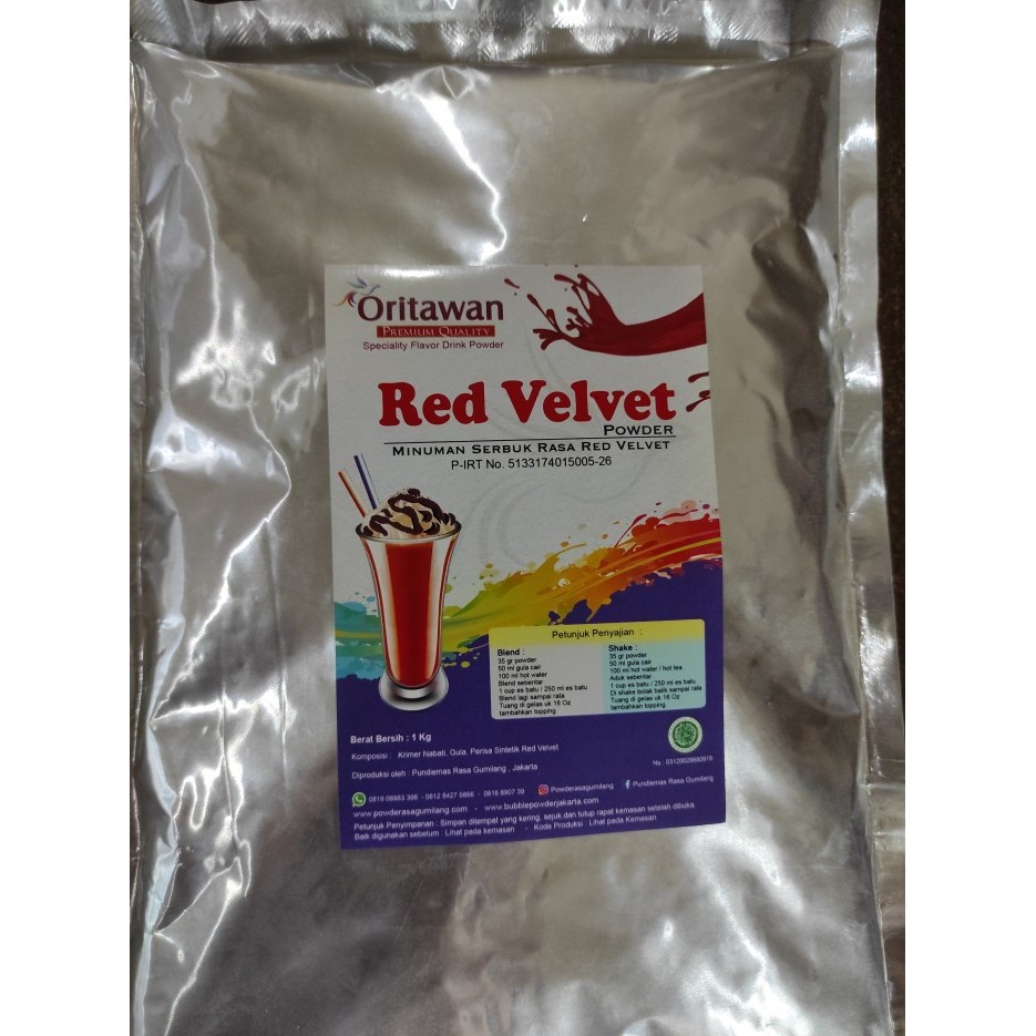 

Best Seller Red Velvet Powder