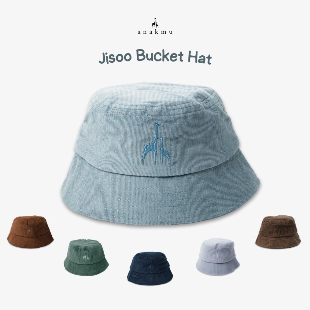 Anakmu - Jisoo Topi Bucket Hat Anak Katun Corduroy Premium