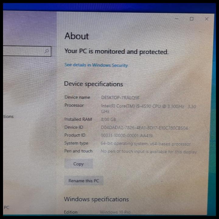 Paket CPU Core i5 4590