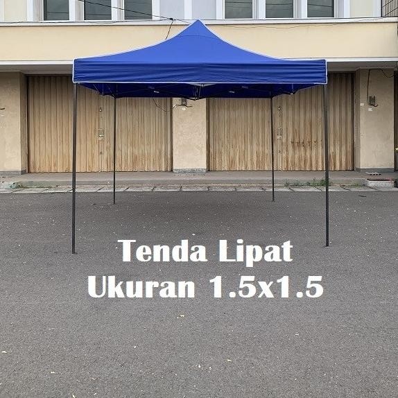 Tenda Lipat 1.5 X 1.5 Besi Bulat