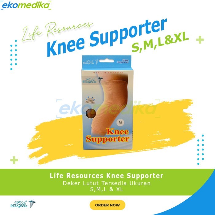 Knee Supporter Life Resources Knee Support Deker Lutut