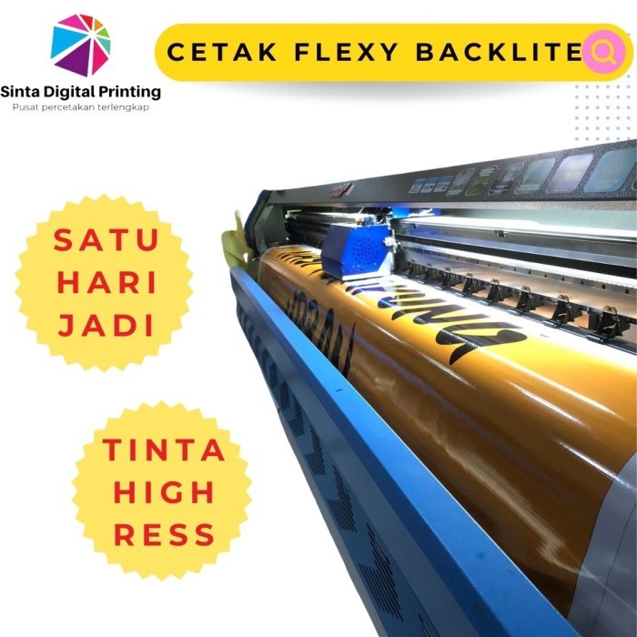 Cetak Banner Flexy Backlite 510 / Print Spanduk Custom