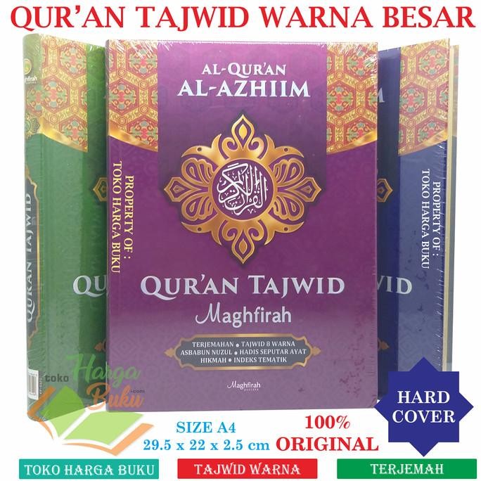 

Al-Quran TAJWID Ukuran BESAR Al-Azhiim A4 HC