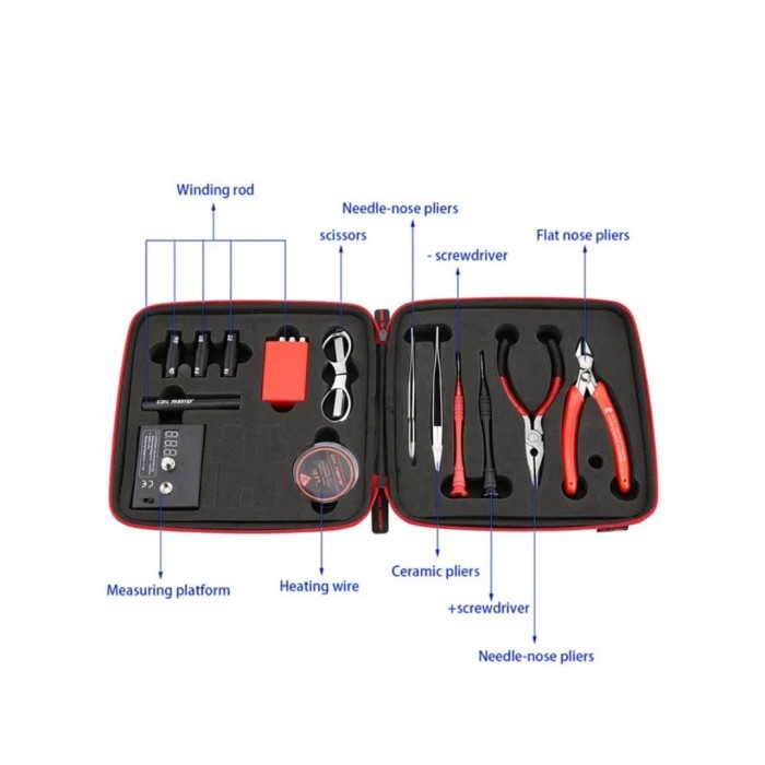 Diy Tool Kit Set V2 Coil Master Style Acc0008