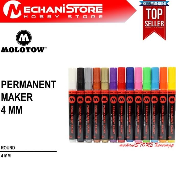 

MOLOTOW PERMANENT MARKER PAINT 4MM - SPIDOL WARNA PERMANEN