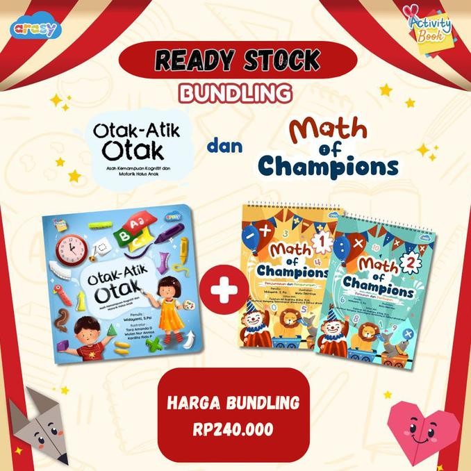 

Buku Edukasi & Aktivitas Anak - Bundling Buku Otak Atik Otak Dan Math Of Champion