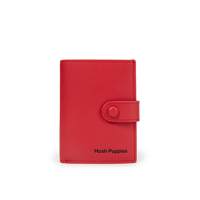 Hush Puppies Dompet Wanita Amie Bi Fold Wallet Red