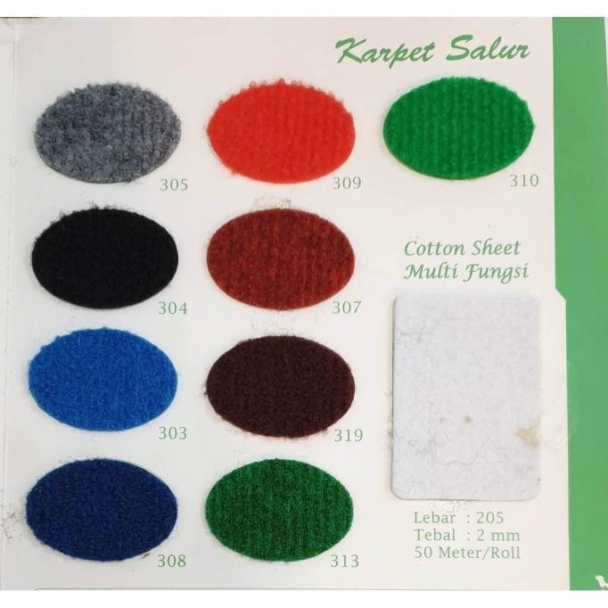 KARPET BUANA - SALUR - PER ROLL 30 Meter - Masjid Panggung Kantor Gym HARA