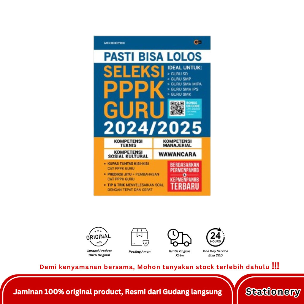

PASTI BISA LOLOS SELEKSI PPPK GURU 2024/2025