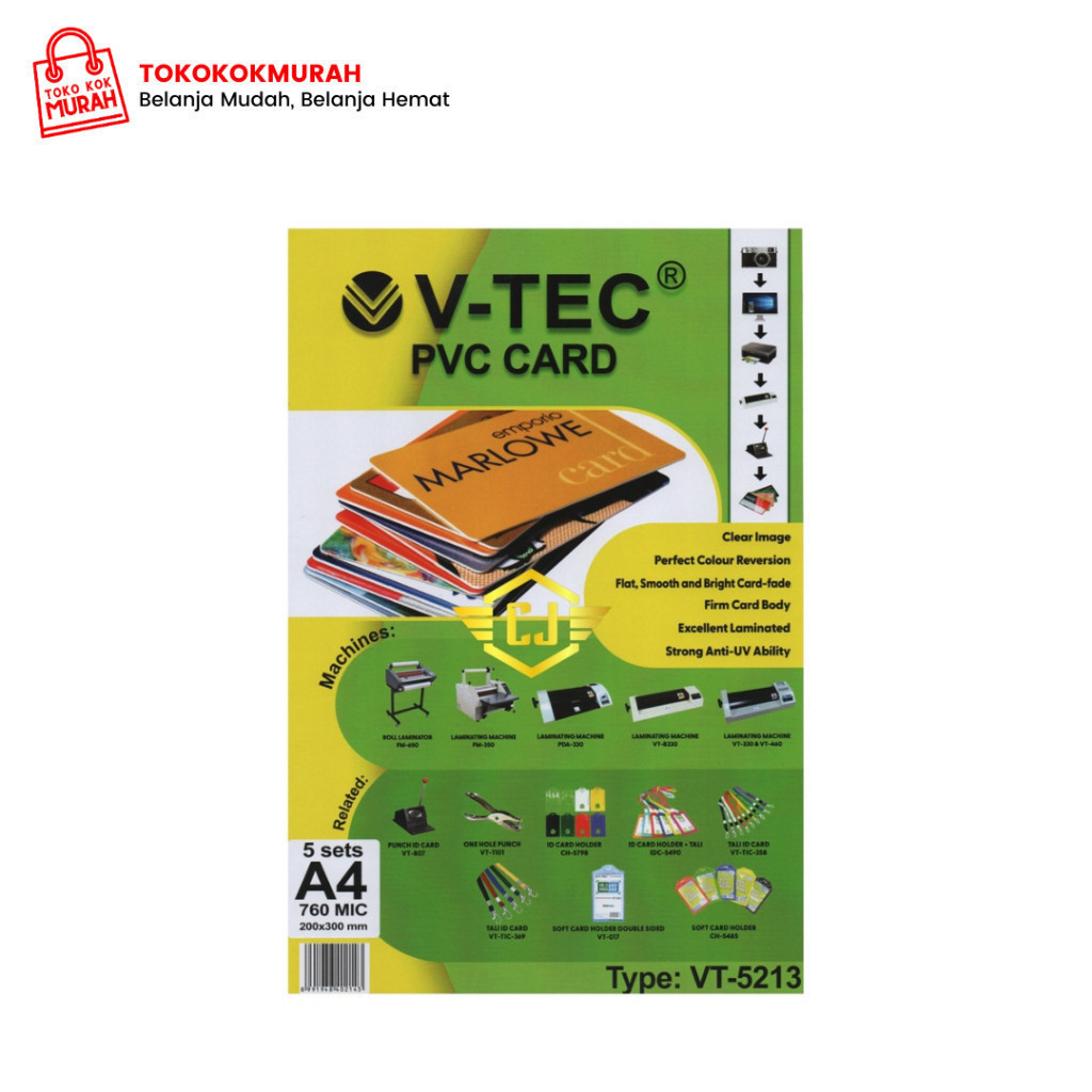 

V-TEC PVC VT-5213 5 SET