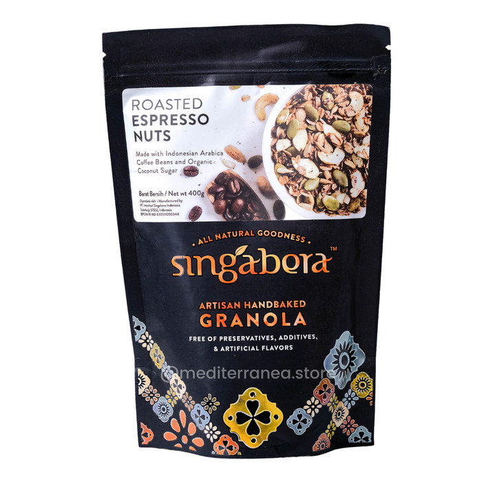 

Legend - Singabera Roasted Espresso Nuts Granola