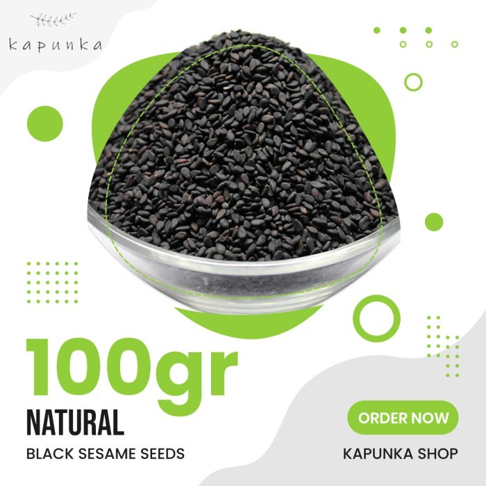 

Legend - Wijen Hitam Panggang 100Gr/ Black Roasted Sesame Seed/Wijen Hitam 100
