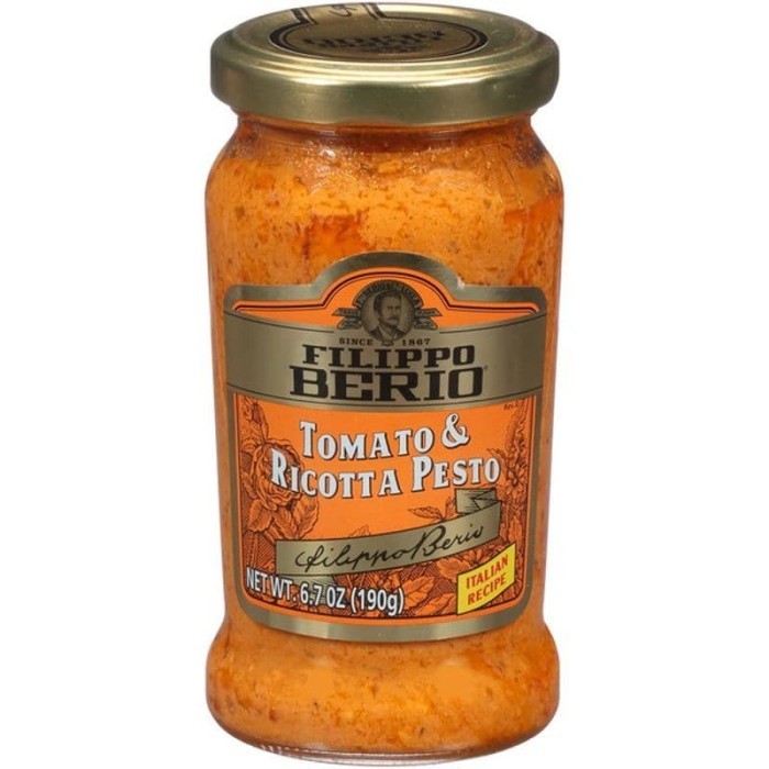 

Legend - Filippo Berio Tomato & Ricotta Pesto 190Gr