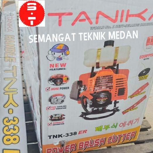 TNK338ER MESIN POTONG BABAT PANGKAS RUMPUT LENGKAP TANIKA TNK 338 ER