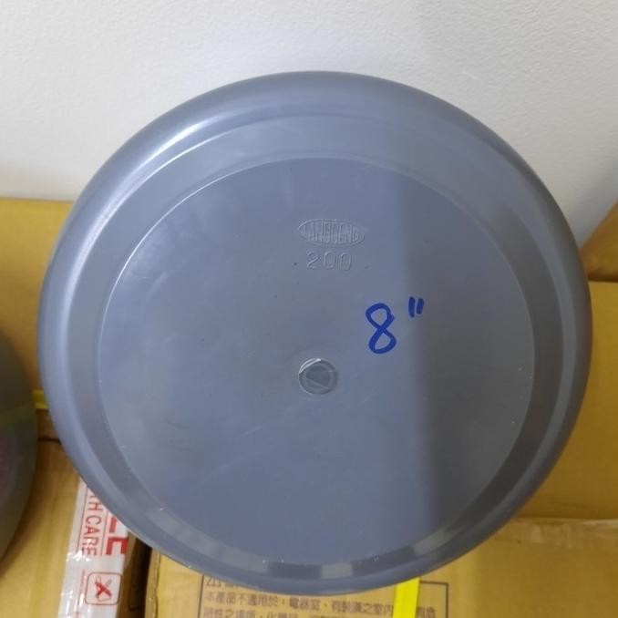 Ready Dop Pipa 8 Inci Tutup Pipa Pvc 8" / Dop Polos Pralon 8 Inch
