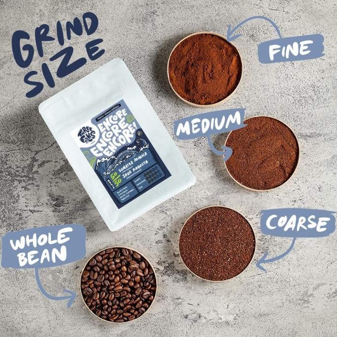 

Kopi Encore 50/50 Blend 1Kg Three Folks | Kopi Susu Espresso Blend