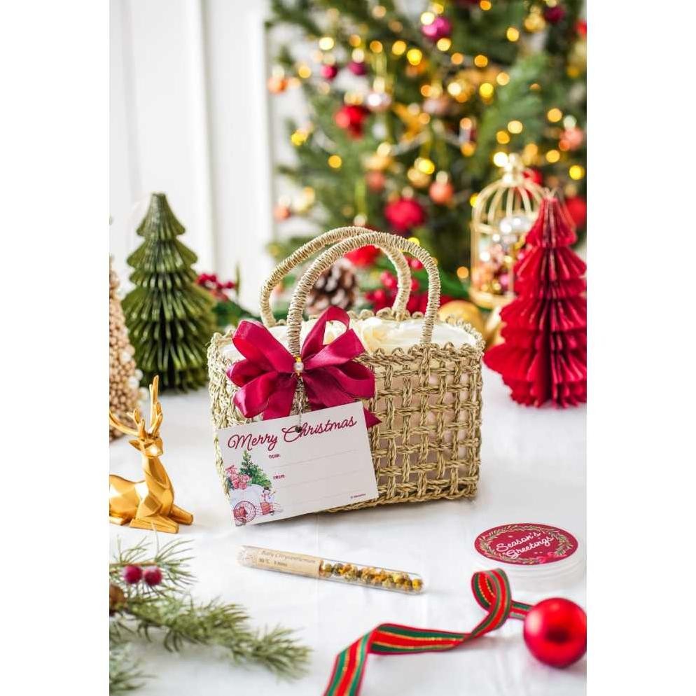 

CR - Hampers Natal Cookies Gift Set murah premium dengan kartu ucapan dan custom notes TERLARIS