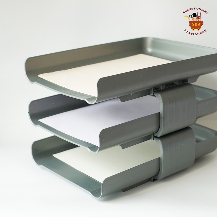 

BEBAS ONGKIR - SOS Executive Tray MICROTOP 803 / Rak Dokumen / Rak Kertas / Rak Susun