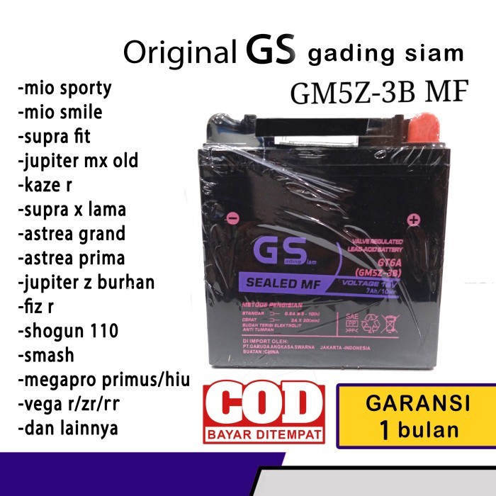 Aki Kering Yamaha Mio Sporty / Mio Smile GM5Z GS gading siam