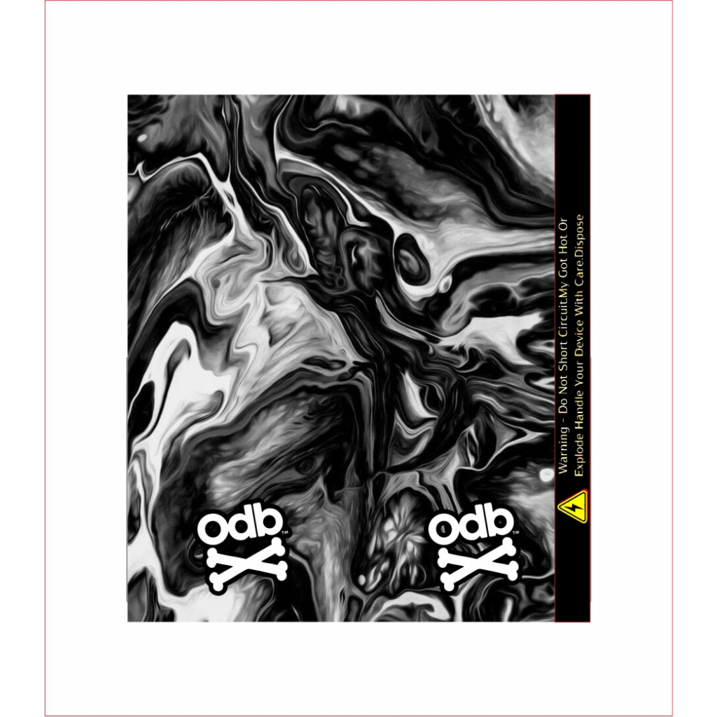 

Warp Stiker Batre 18650 Hologram Motif 37 Casing/Case Stiker Skin Wrap CUSTOM - Premium Quality