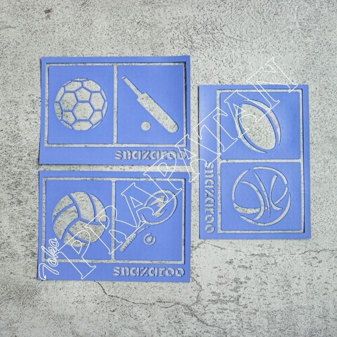 

BARU SNAZAROO 6 FACE PAINT STENCILS