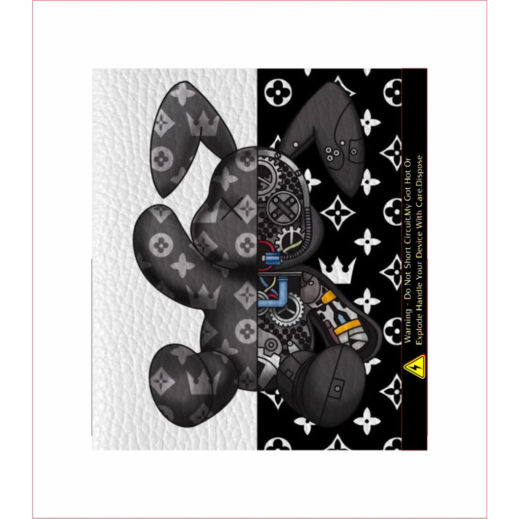 

Warp Stiker Batre 18650 Hologram Motif 38 Casing/Case Stiker Skin Wrap CUSTOM - Premium Quality