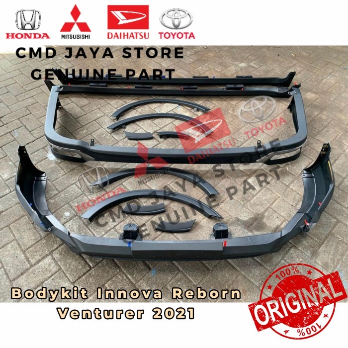BODYKIT INNOVA REBORN VENTURER FACELIFT 2021-2022 ORIGINAL KOMPLIT