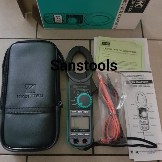 KYORITSU 2056R digital clamp meter AC/DC 1000A 2056 R ORIGINAL ASLI