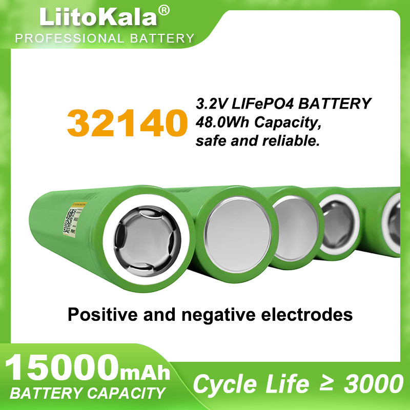 3.2V 32140 15Ah lifepo4 batteries Lithium Iron Phosphate