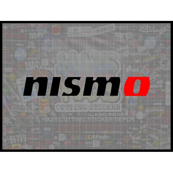 

BEST DEAL CUTTING STICKER TULISAN NISMO UKURAN 22,5 CM !