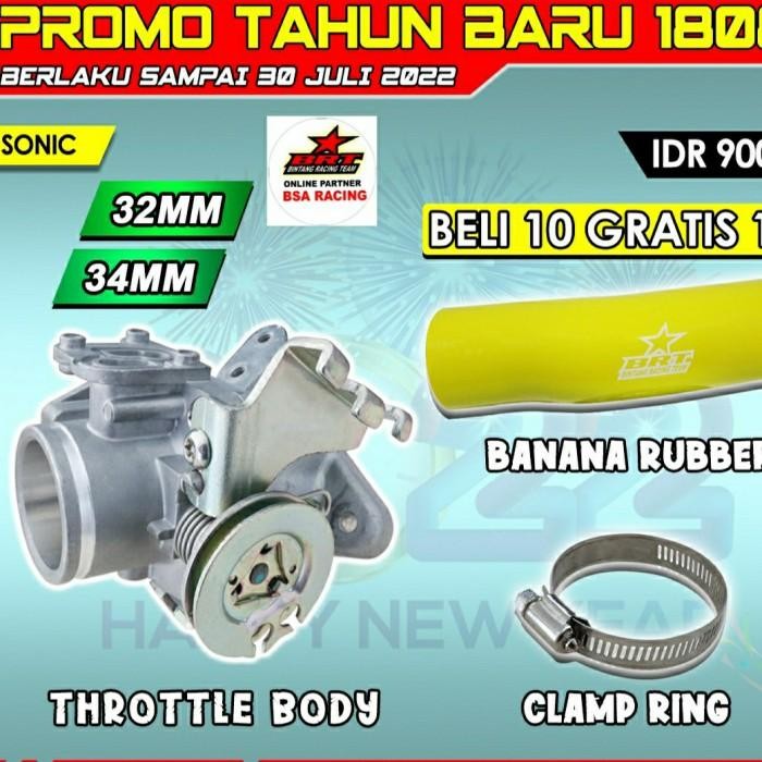 Paket Sonic New / CBR New / CB New / GTR Throttle Body + Velocity Premium