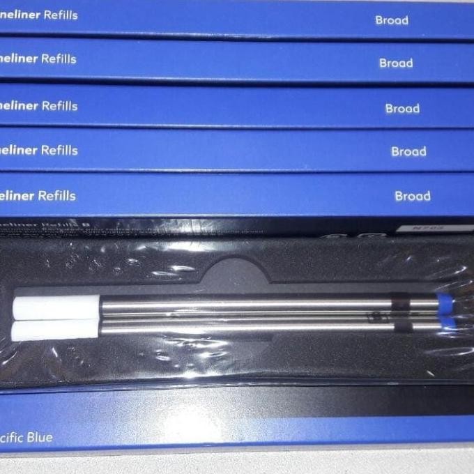

Murah Meriah ! Refill Fineliner MontBlanc (B) Mystery Black / Pacific Blue
