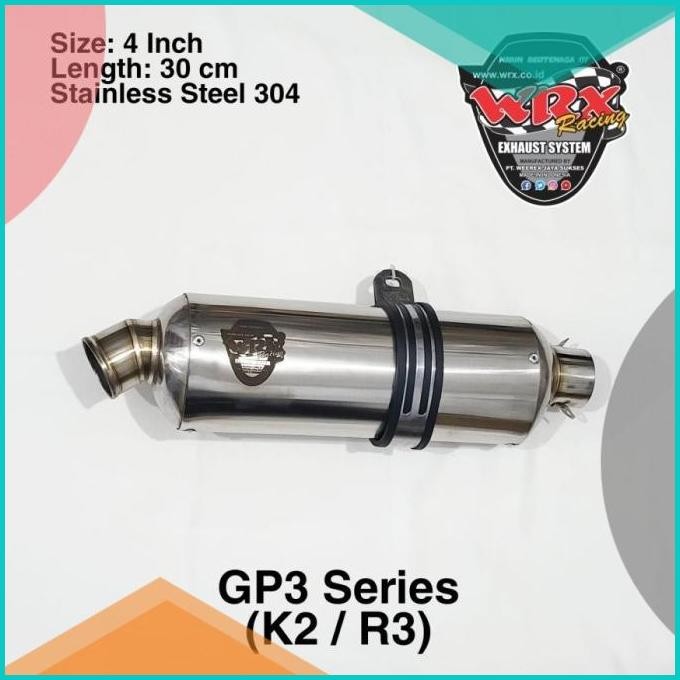 Knalpot WRX GP3 K2 K3 SS K150 YAMAHA NMAX OLD 11OKTZ4 parts