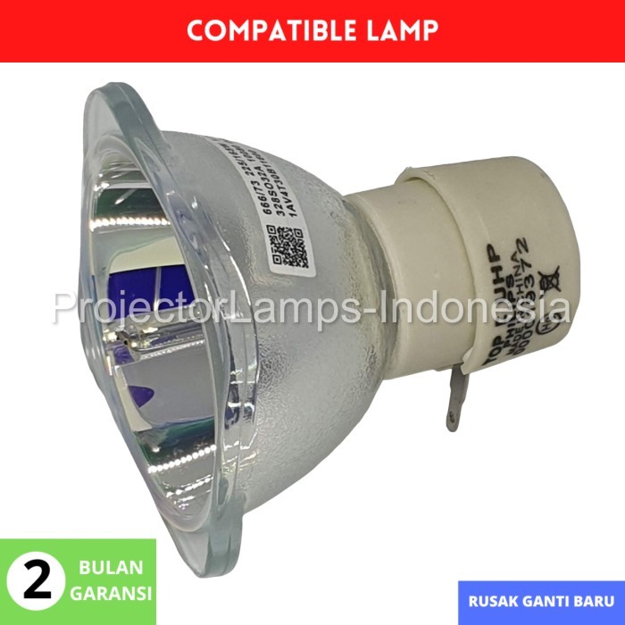 Lampu Projector Proyektor Nec Np-Ve281 Np-Ve281X Np18Lp Terbaru 100 % Original